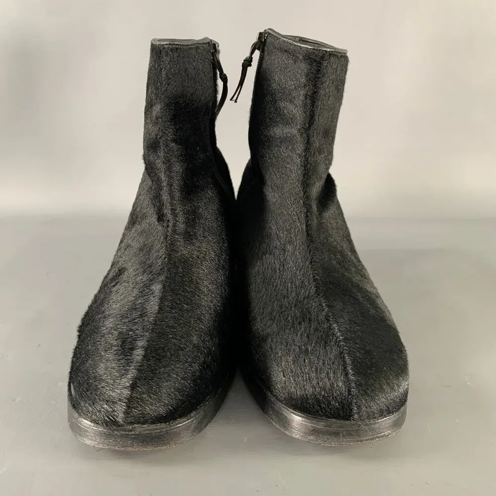GUCCI Size 9.5 Black Leather Chelsea Boots - Picture 4 of 8